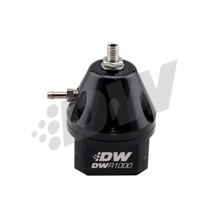 Deatschwerks DWR1000 Adjustable Fuel Pressure Regulator - Black 6-1000-FRB